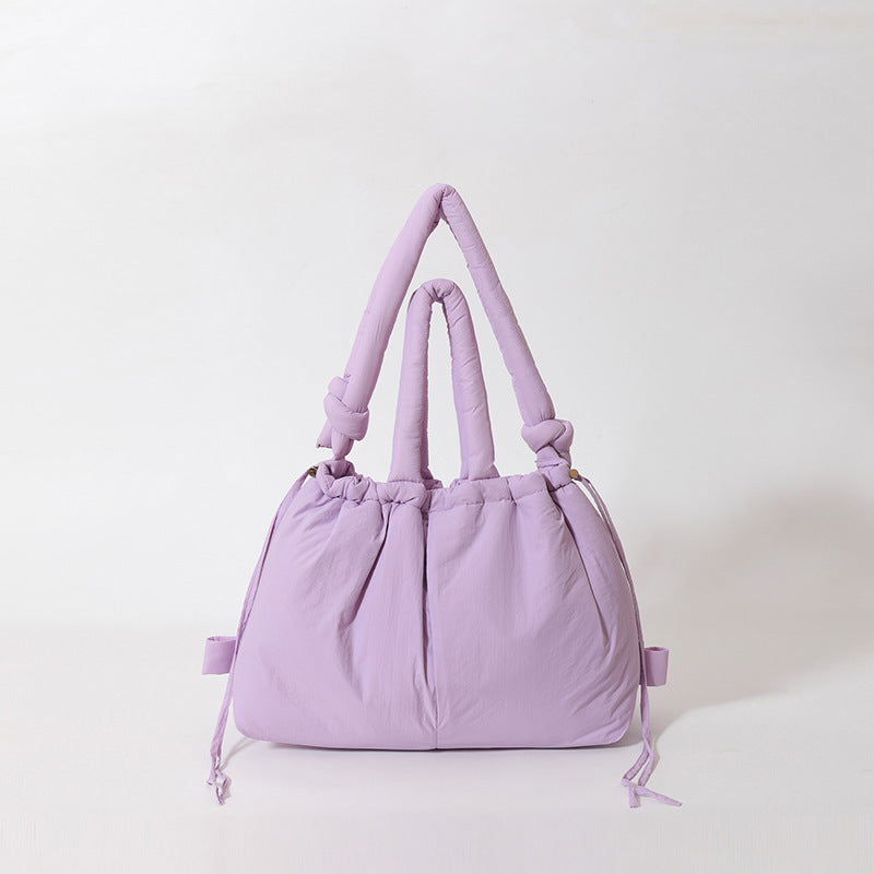 Barbara - Lightweight shoulder bag made from vegan leather
