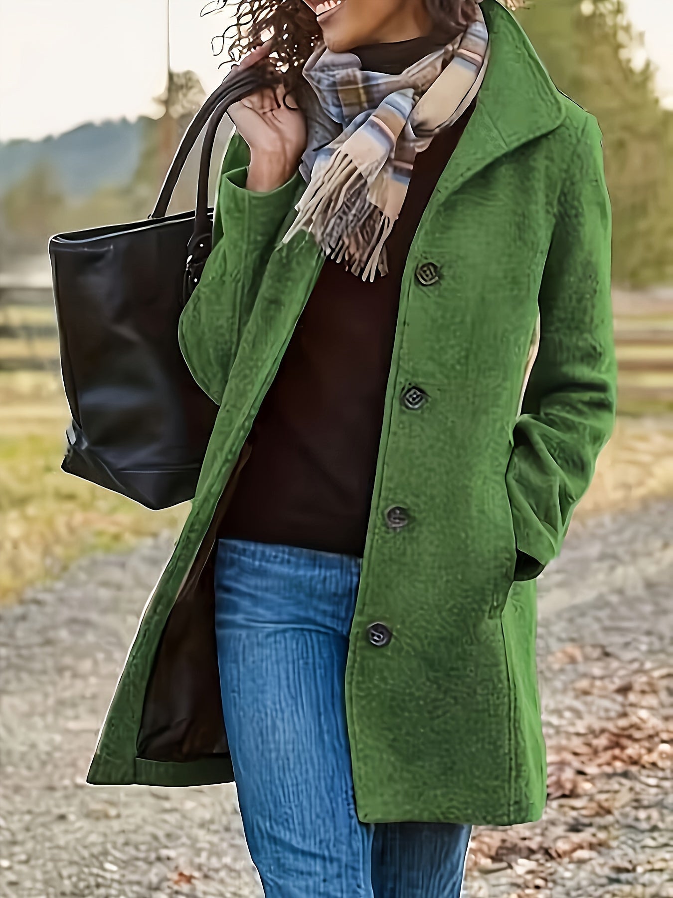 Elara fleece jacket - Elegant and warm for women in fall and winter