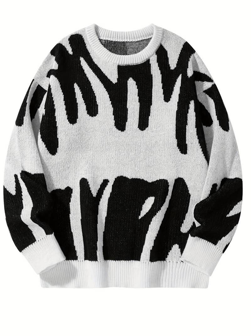 Graphic Crewneck Sweater for Men - Image 26