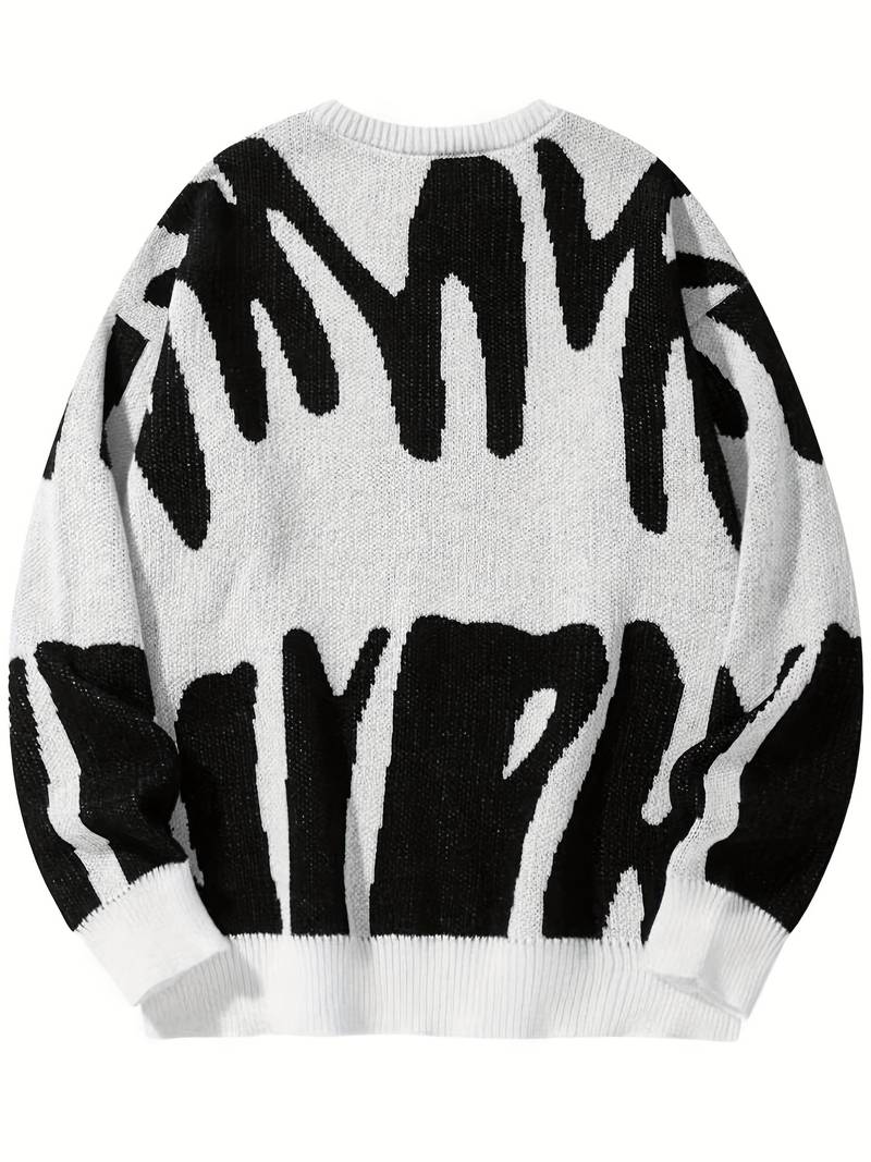 Graphic Crewneck Sweater for Men - Image 27