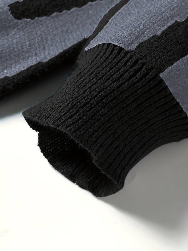 Graphic Crewneck Sweater for Men - Image 40