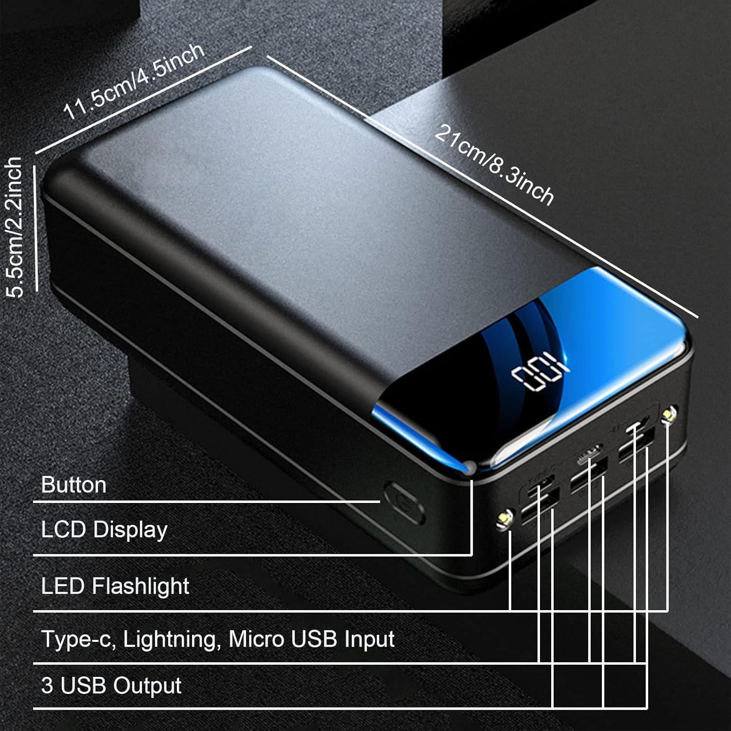 Ultimate Power Bank 50,000mAh - fast and versatile
