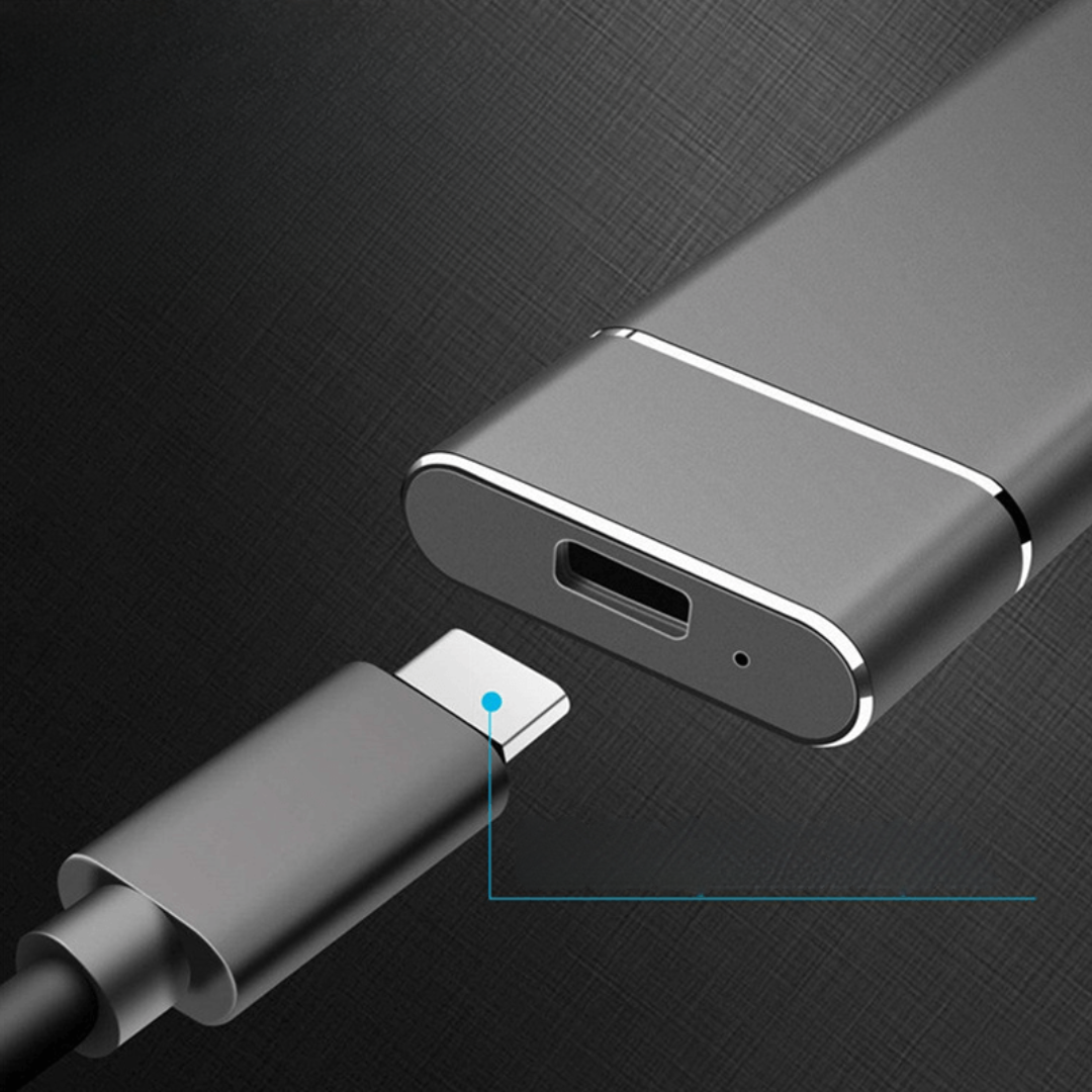 Externí SSD Přenosný vysokorychlostní hliníkový pevný disk