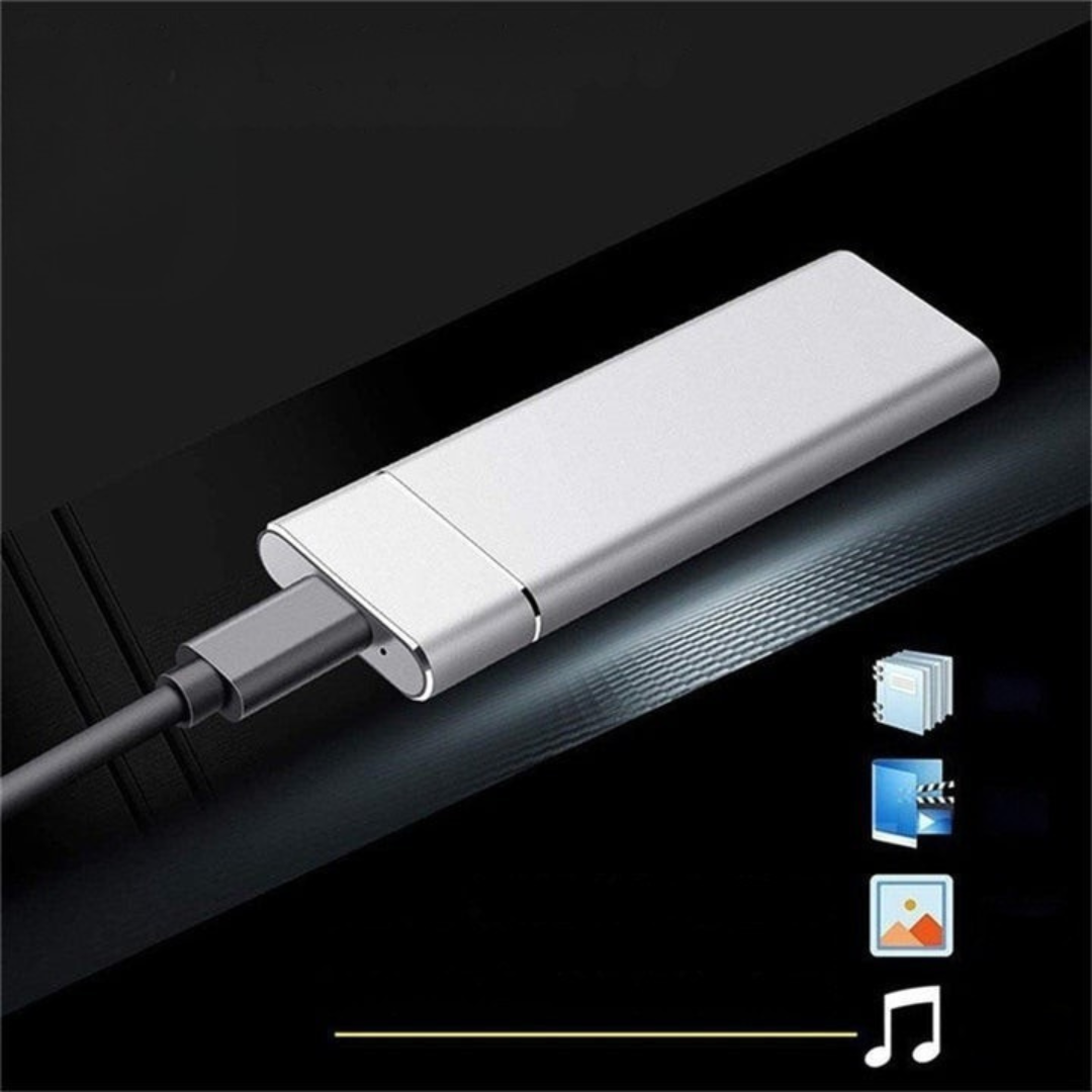 Externí SSD Přenosný vysokorychlostní hliníkový pevný disk