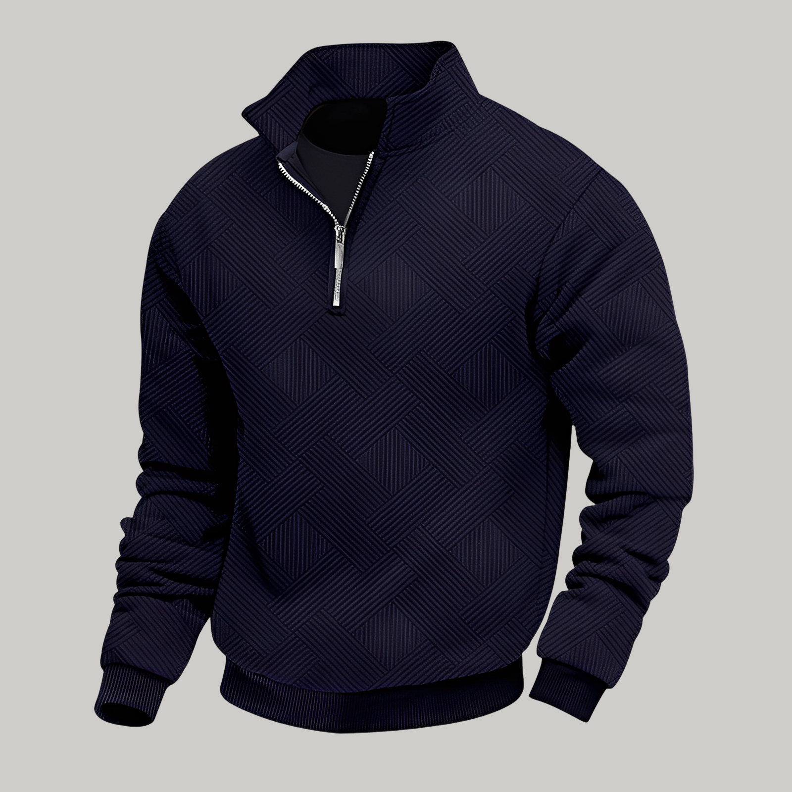 Quarter Zip Sweater for Men - Image 3