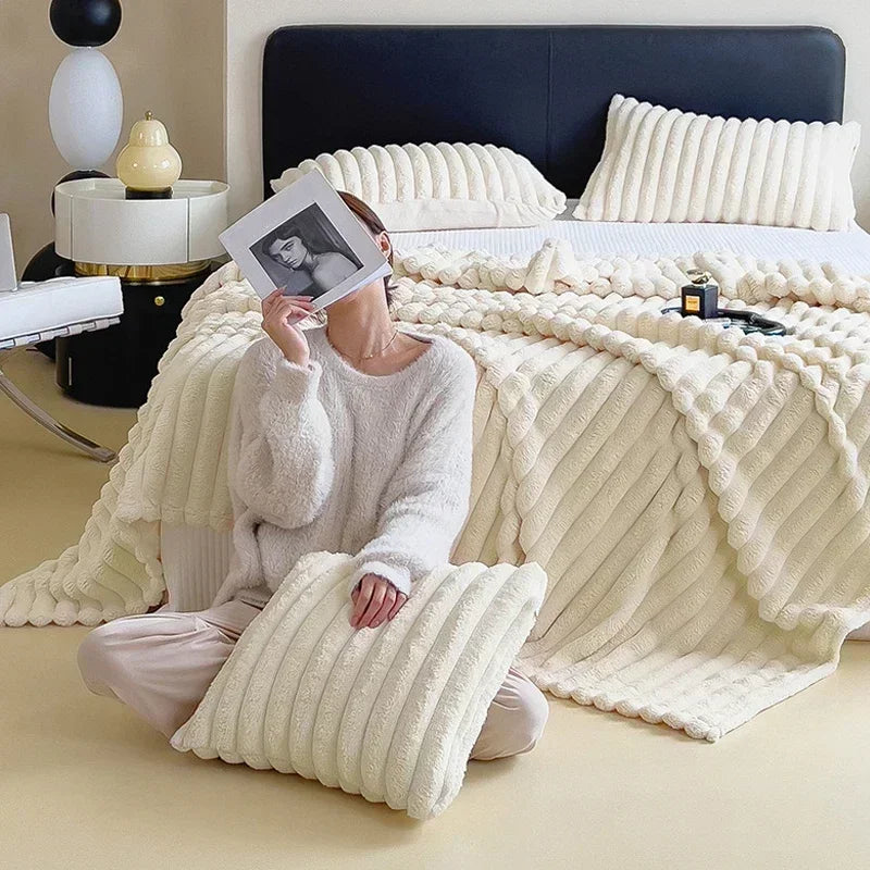 Ultra Cozy Quilted Comfort Blanket