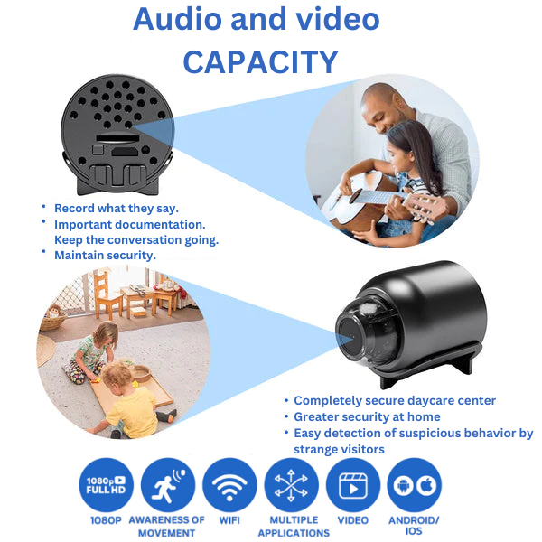 Minieye - Full HD kamera pro péči o děti