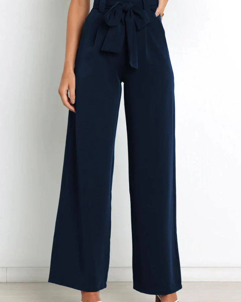 Daphne - Elegant Wide Leg Trousers