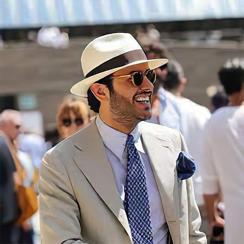Carolous | Elegant handmade classic panama hat