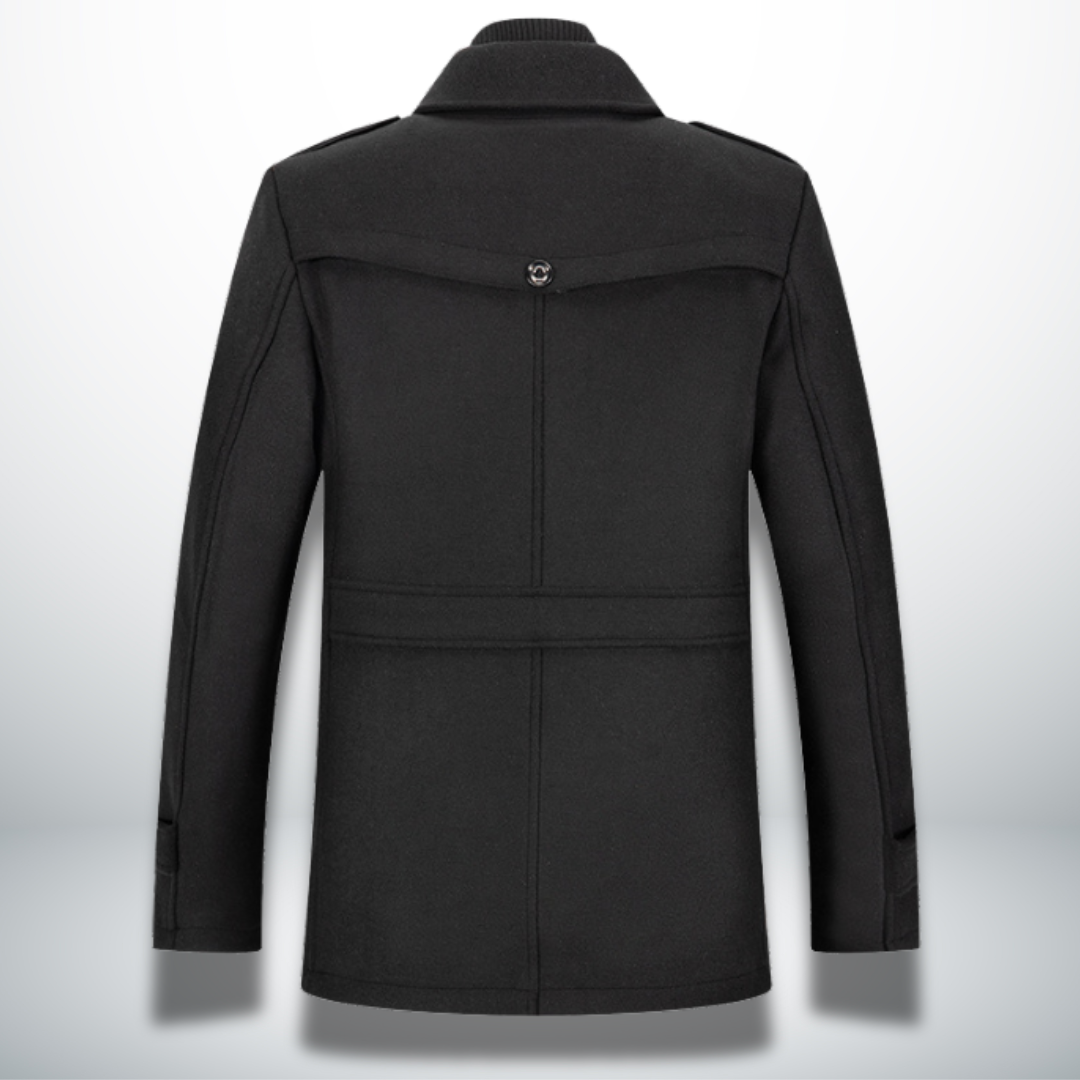 Double Breasted Overcoat for Men - Image 7