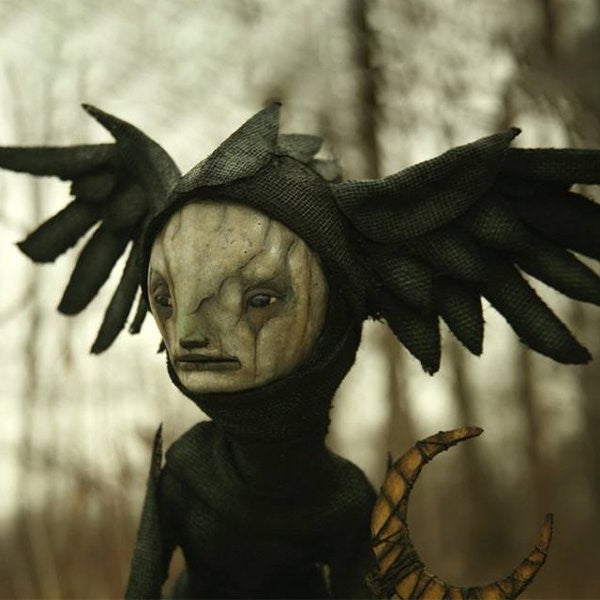 MysticWitch | Creepy Witch Sculptures – Dark, Bizarre Art, Halloween Decor, Gothic Home Decor