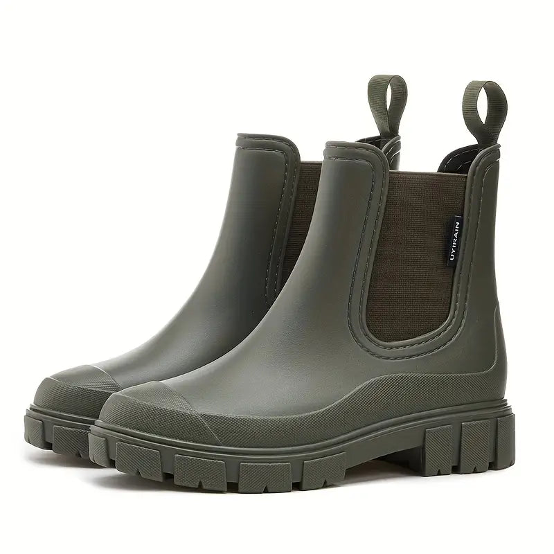 Lug Sole Chelsea Boots for Women - Image 5