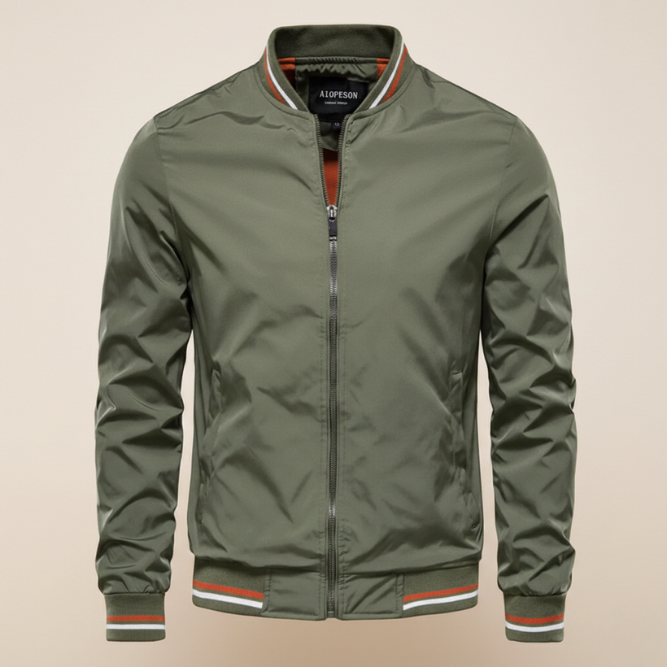 Classic bomber jacket for men