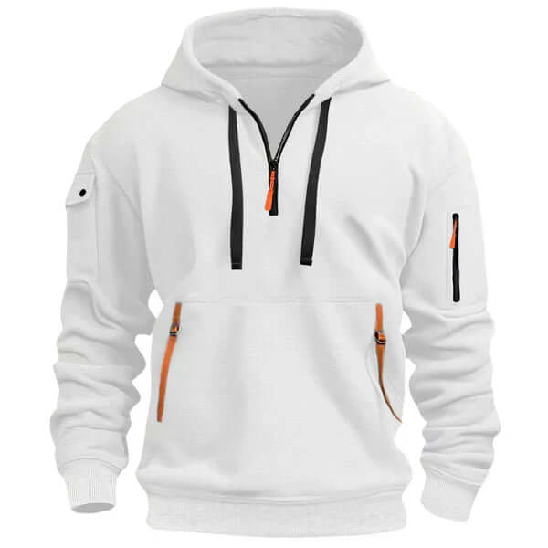 Half-Zip Pullover Hoodie for Men - Image 3