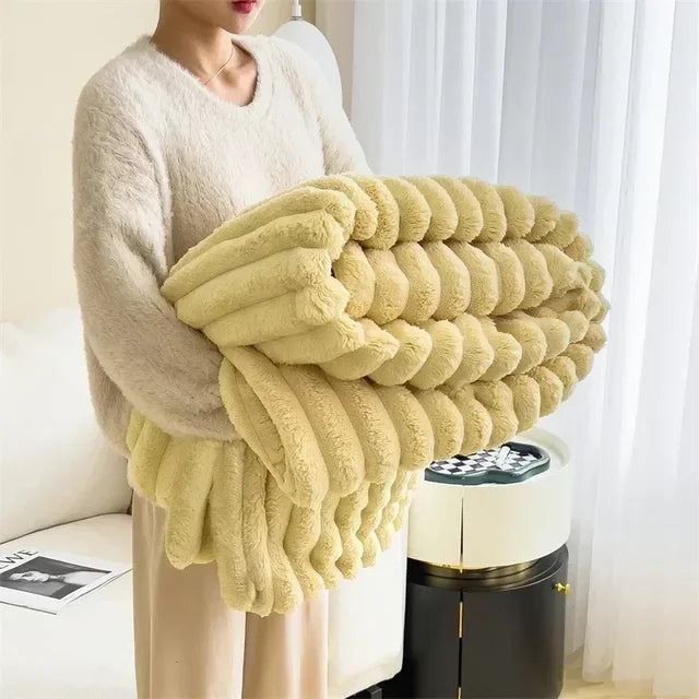 Ultra Cozy Quilted Comfort Blanket