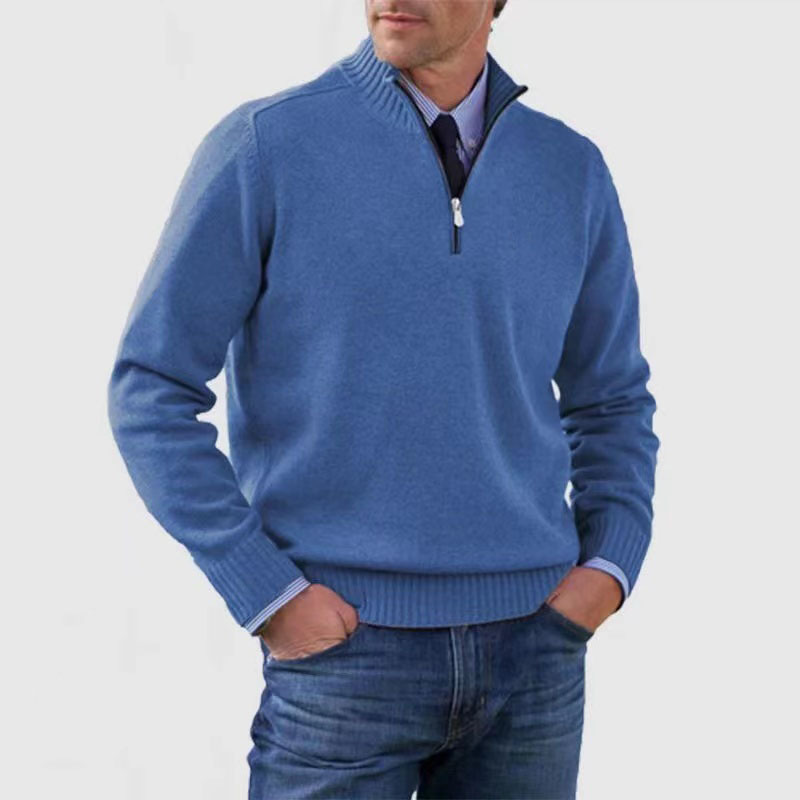 Quarter Zip Sweater for Men - Image 8