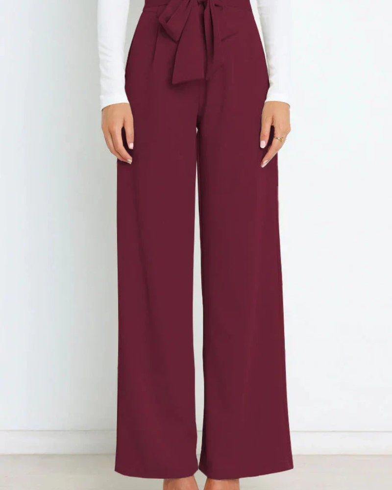 Daphne - Elegant Wide Leg Trousers