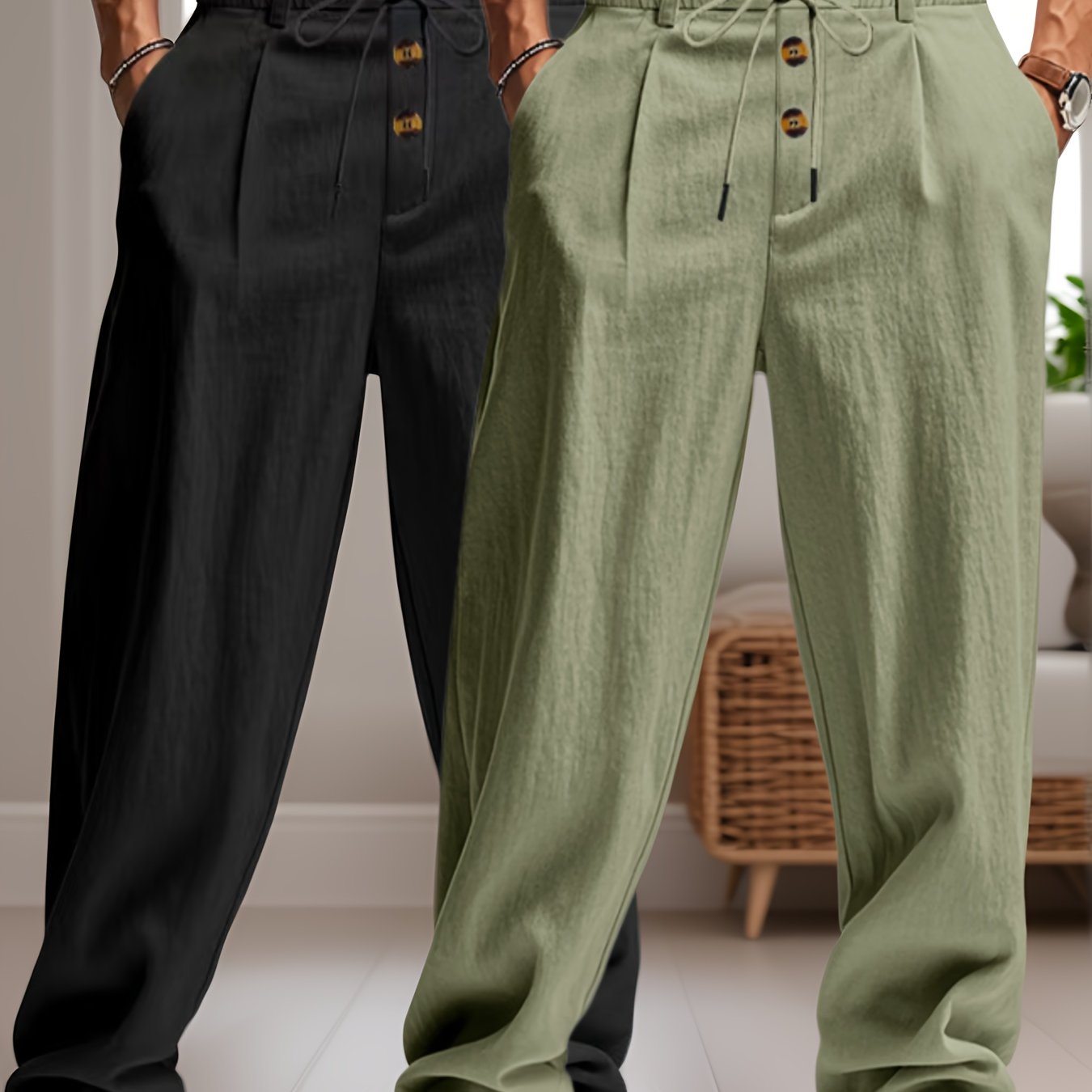Relaxed luxury trouser set - comfort and style without compromise