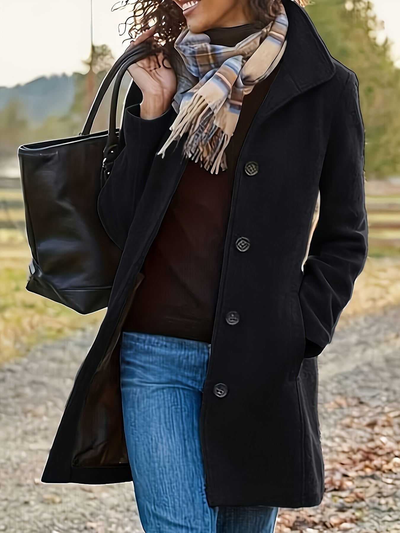 Elara fleece jacket - Elegant and warm for women in fall and winter