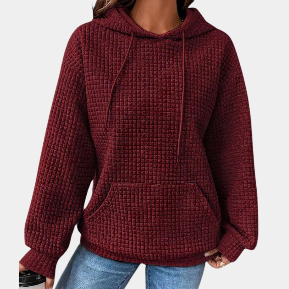 Long Sleeve Pullover Hoodie for Women - Image 3