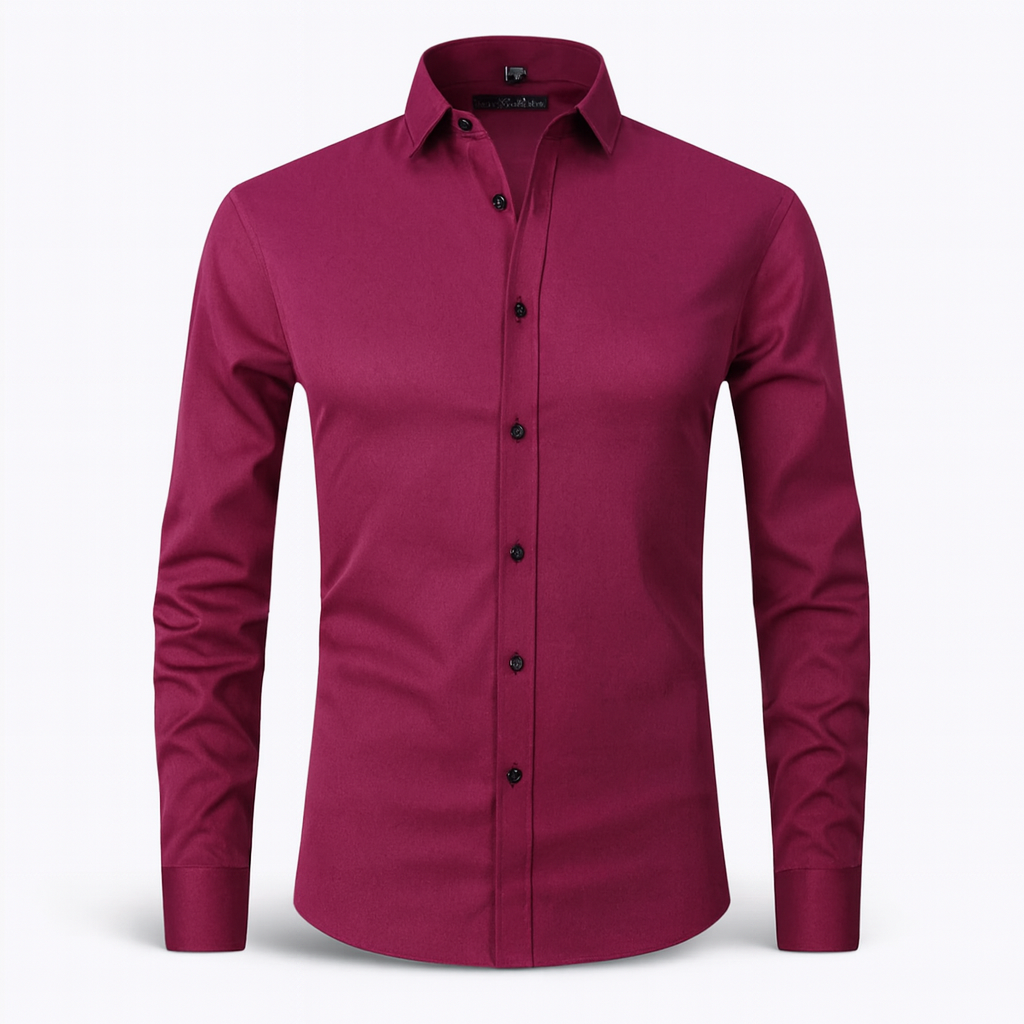 Stretch Shirt for Men red
