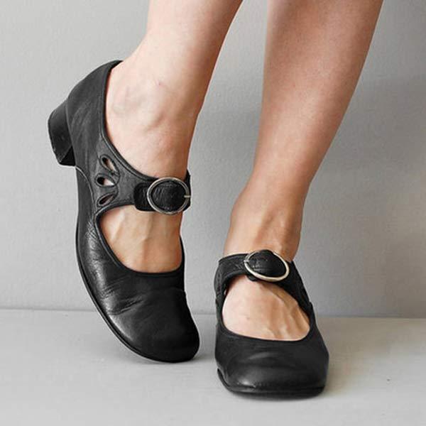 Jolien - Leather sandals