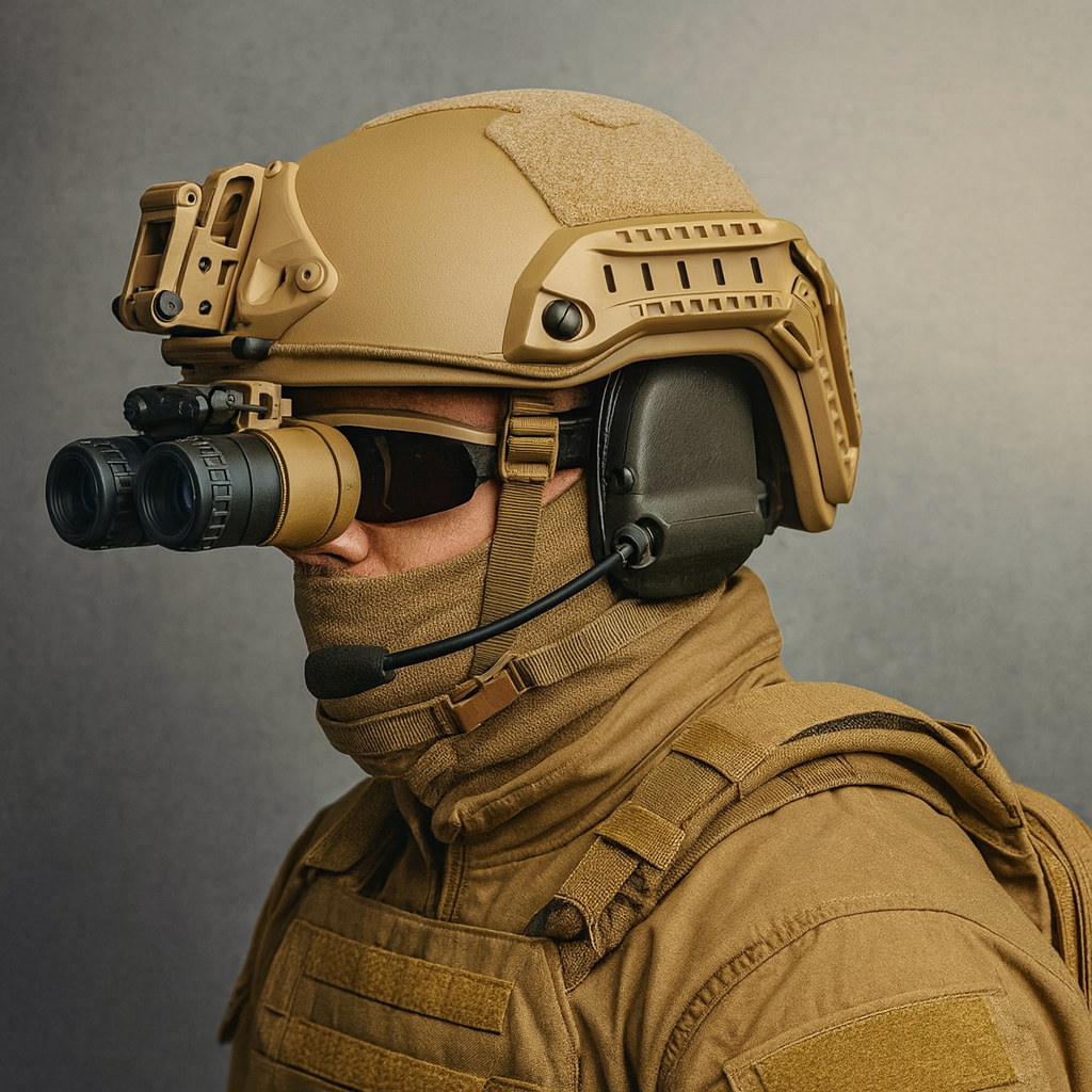 Ballistisk kevlar taktisk kamphjelm