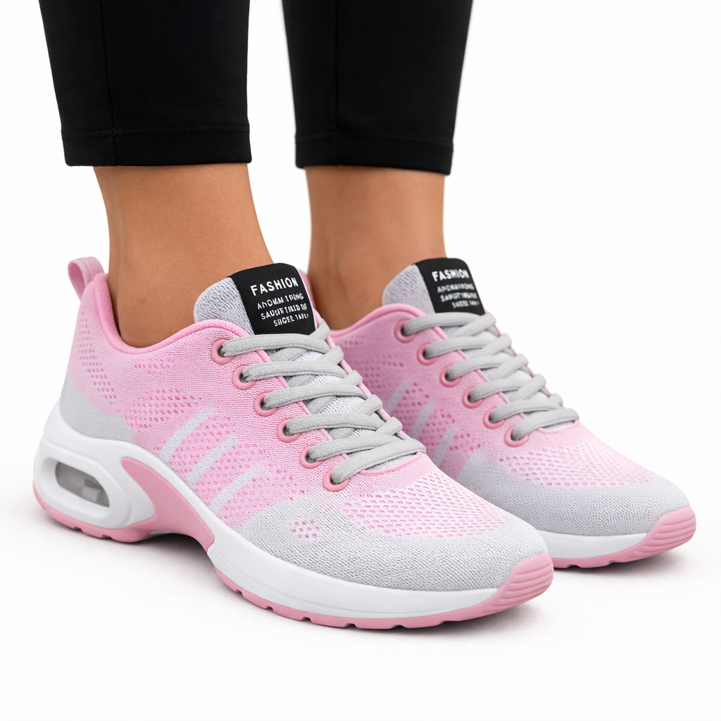 Active sneakers with arch support pink