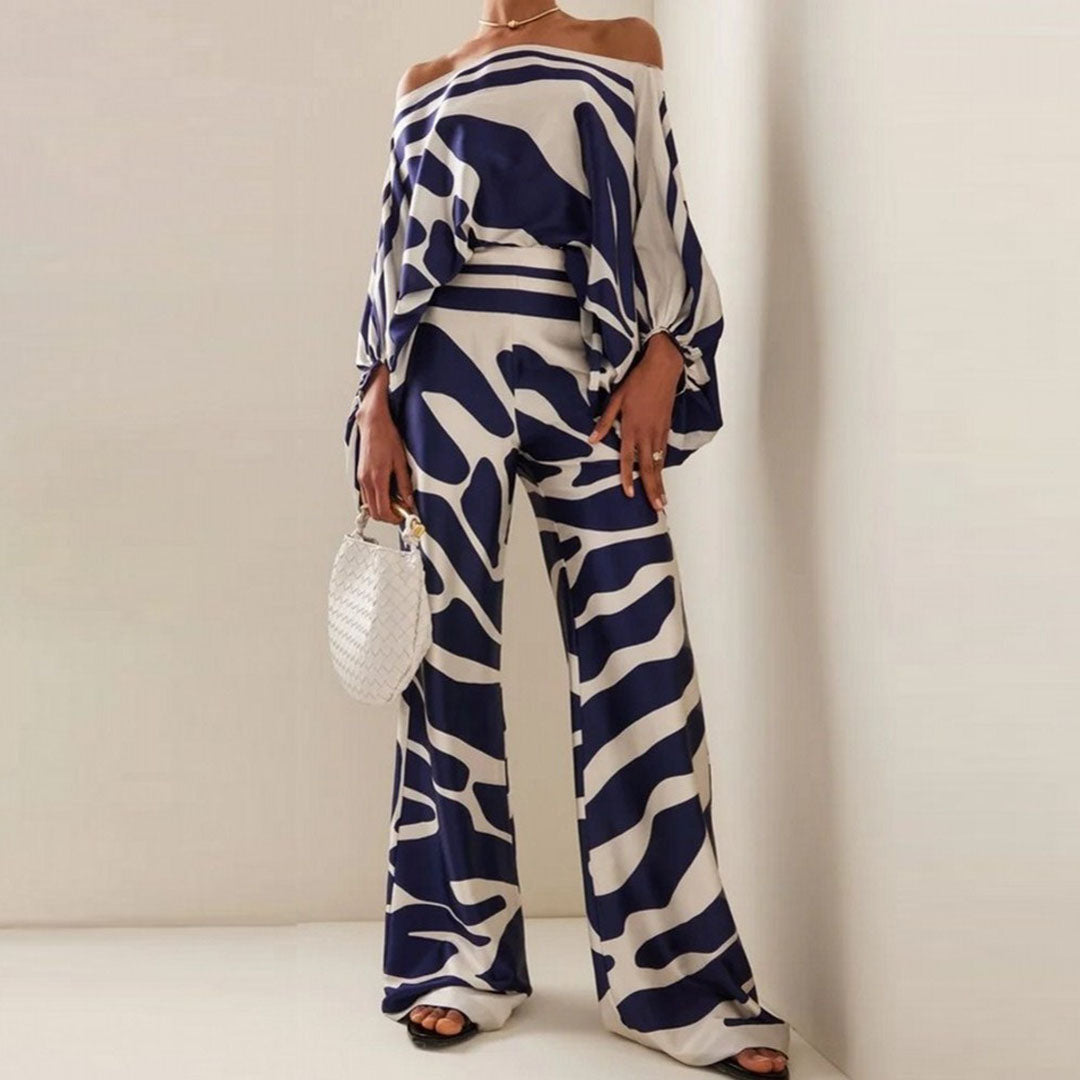 Eden - Elegant Two-Piece Satin Set for Women