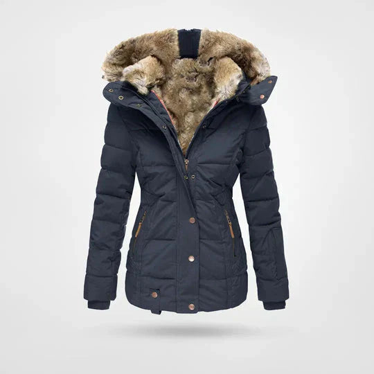 Hooded Quilted Puffer Jacket for Women - Image 6
