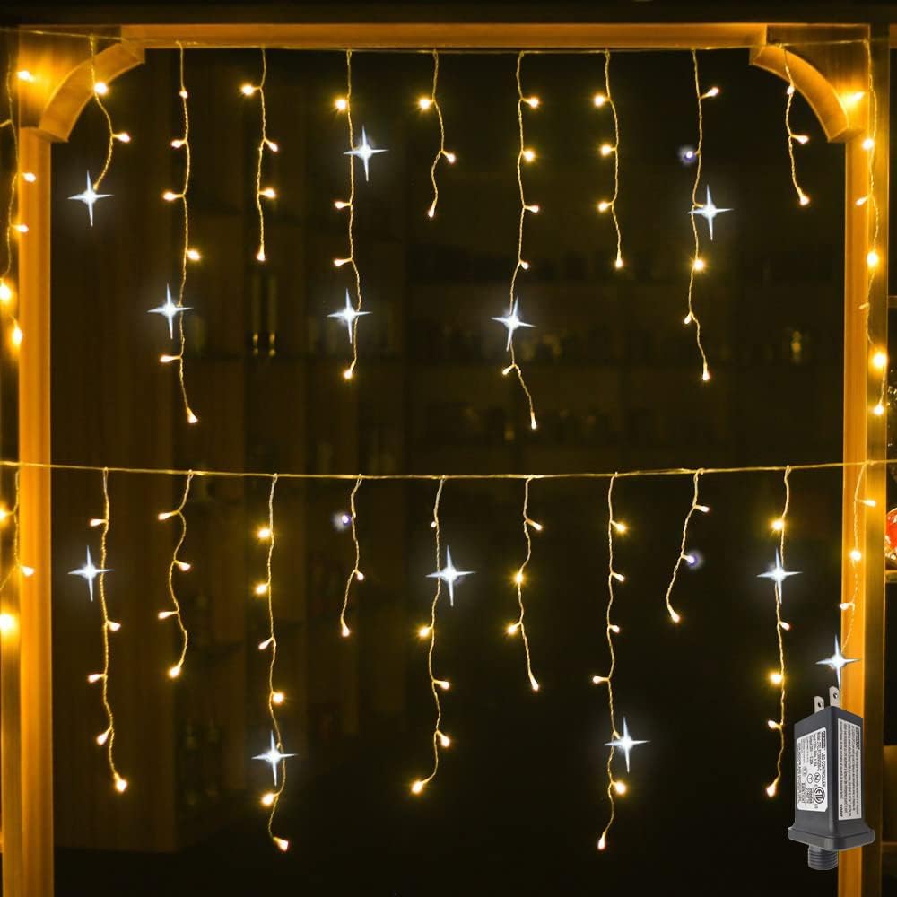 GlowCurtain | LED flashing light curtain for outdoor decoration