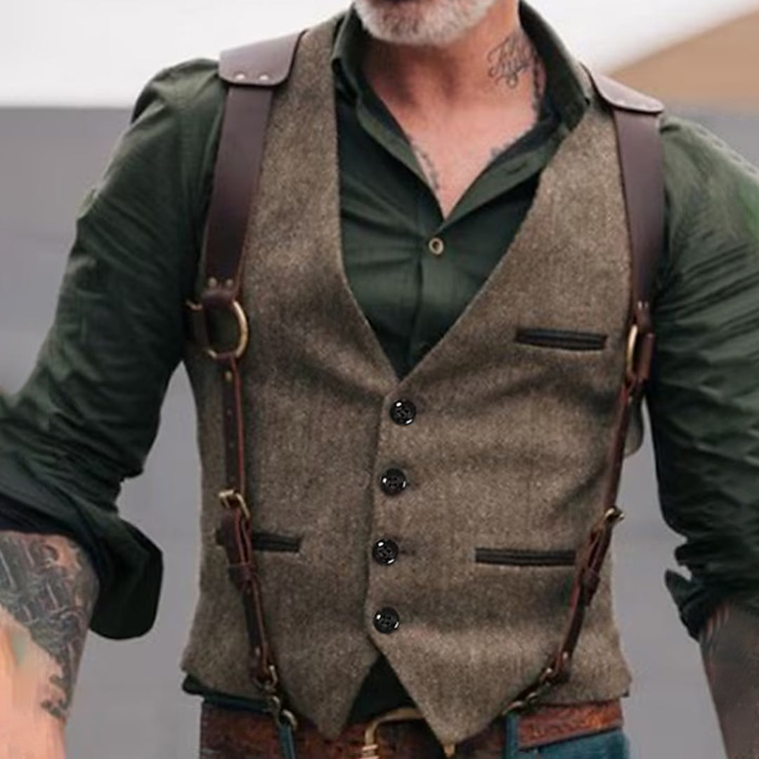 Lightweight casual vest for men