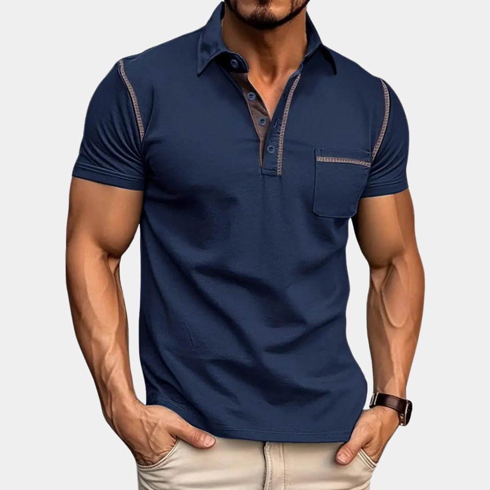 Stylish summer polo shirt for men