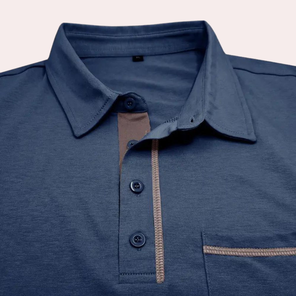 Stylish summer polo shirt for men