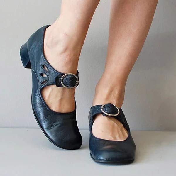 Jolien - Leather sandals