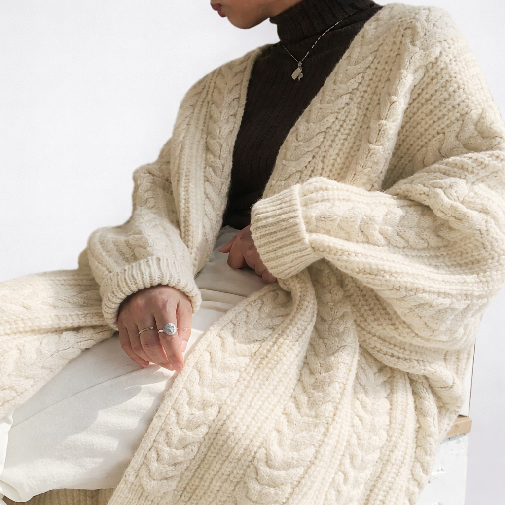 Wool Long Ladies Waistcoat