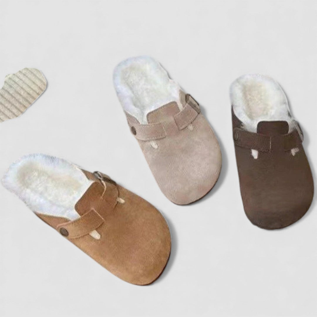 Faux Fur Lined Clogs for Women - Image 5