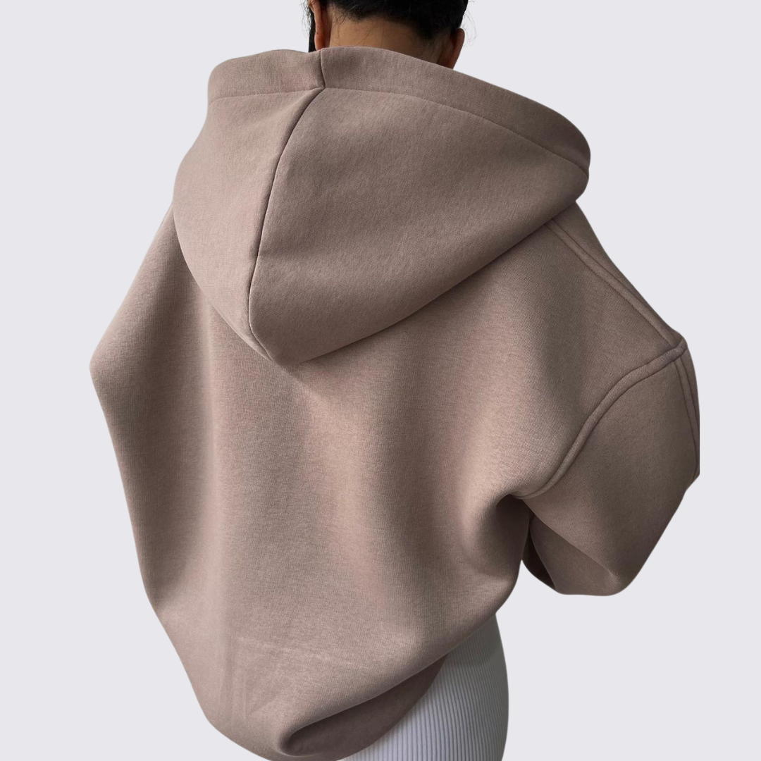 Collared Oversized Hoodie for Women - Image 6