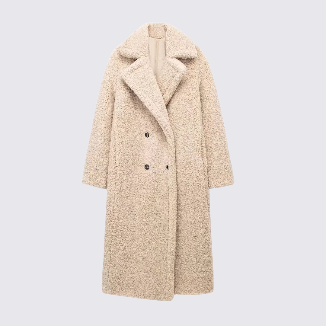 Teddy Long Coat for Women - Image 3