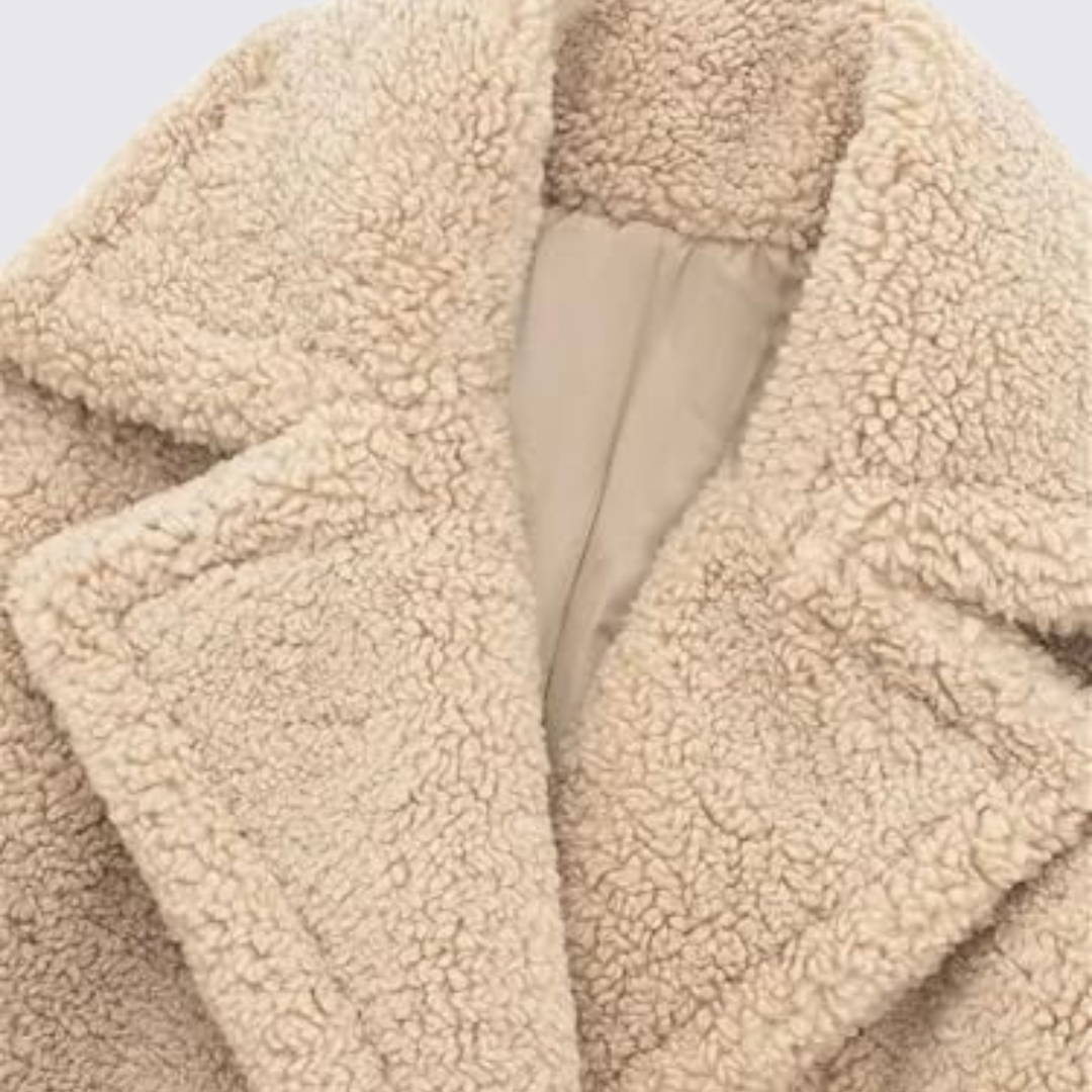 Teddy Long Coat for Women - Image 5