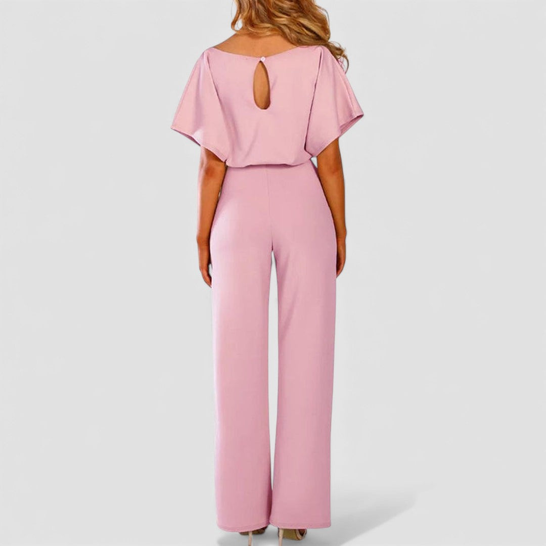 Belted Wide Leg Jumpsuit for Women - Image 7