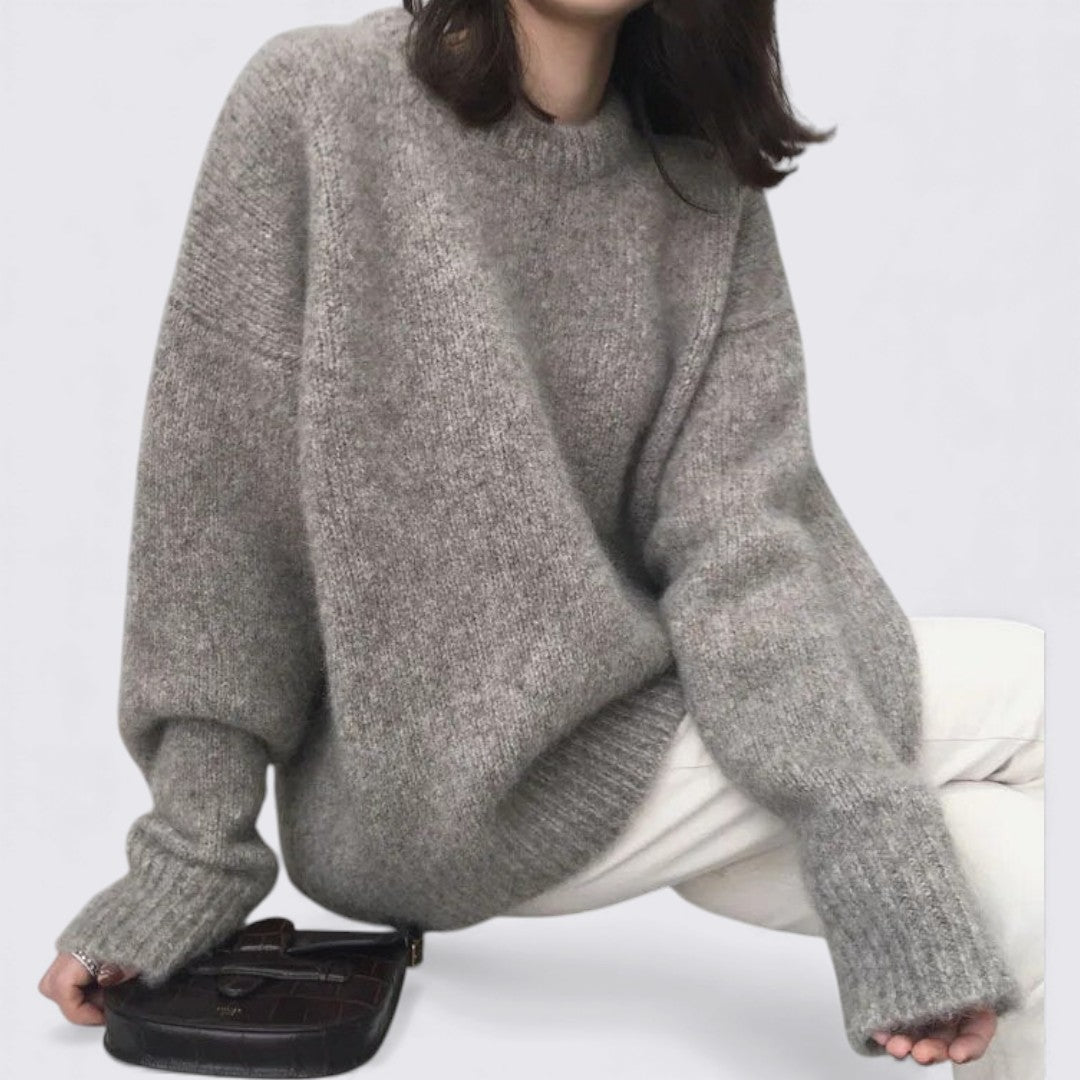 Oversized Long Sleeve Sweater for Women - Image 4
