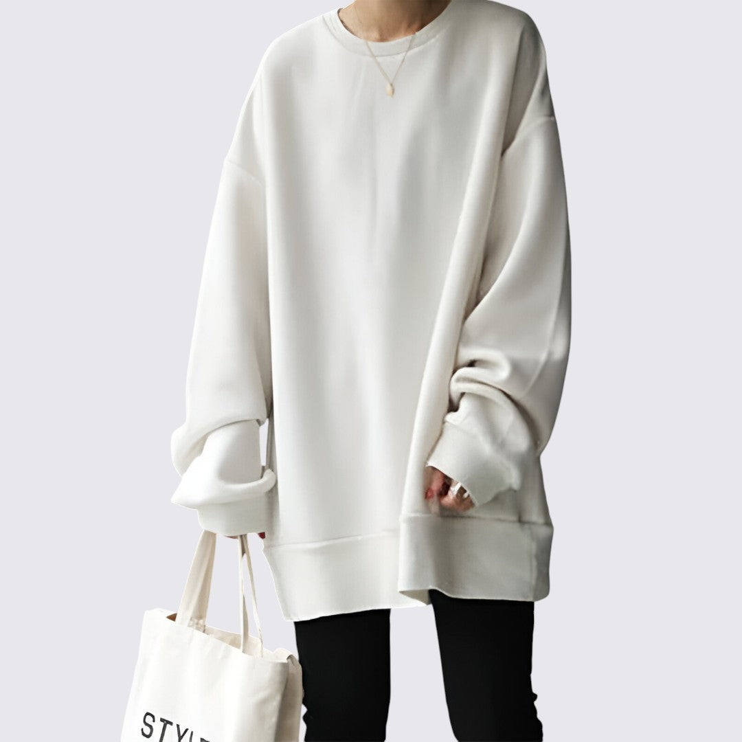 Oversized Long Sleeve Sweatshirt for Women - Image 5