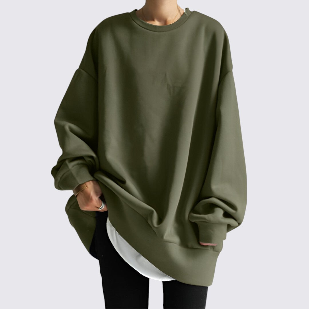 Oversized Long Sleeve Sweatshirt for Women - Image 6