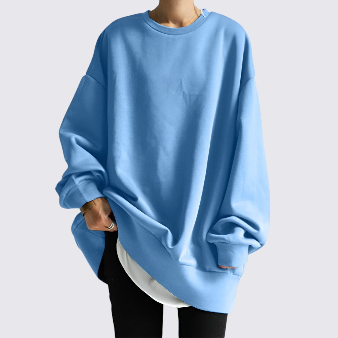 Oversized Long Sleeve Sweatshirt for Women - Image 8