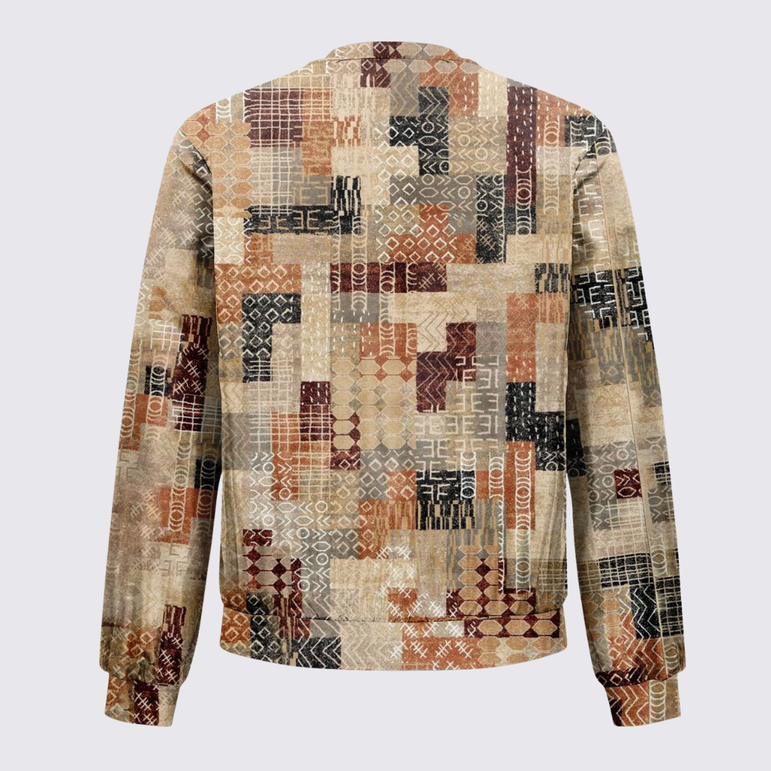 Printed Crew Neck Sweater for Women - Image 6