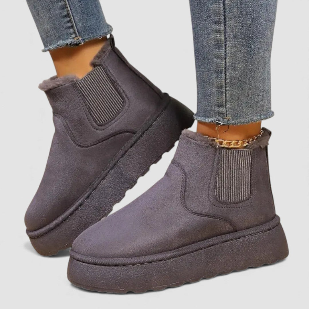 Platform Chelsea Ankle Boots for Women - Image 11