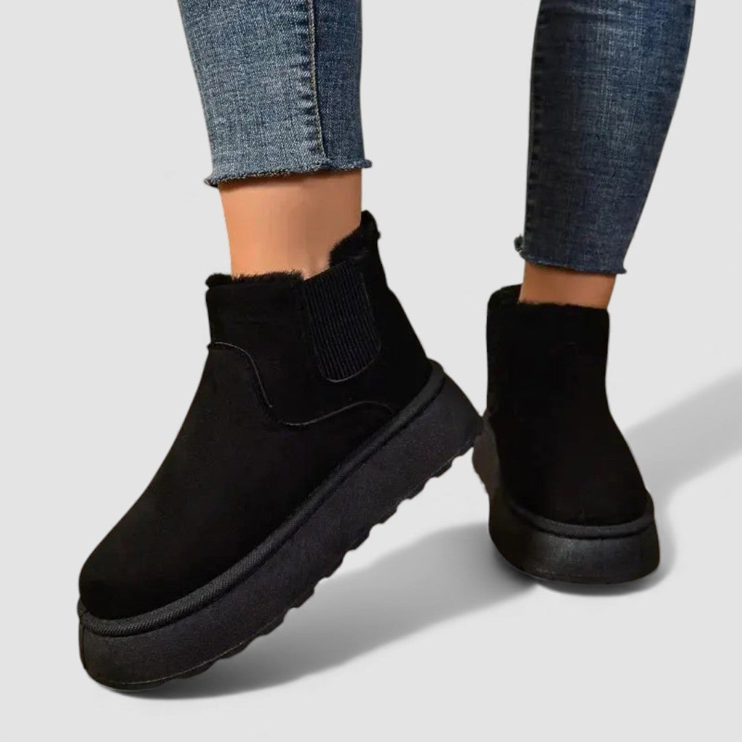 Platform Chelsea Ankle Boots for Women - Image 4