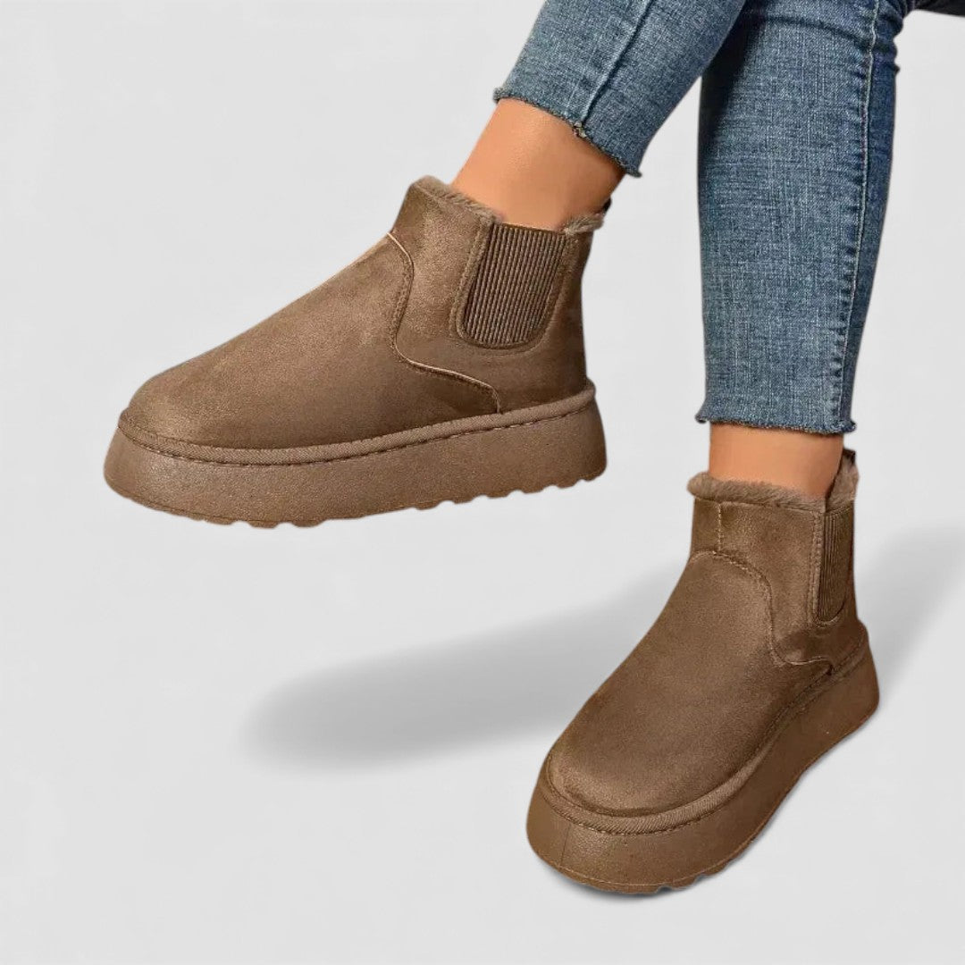 Platform Chelsea Ankle Boots for Women - Image 9