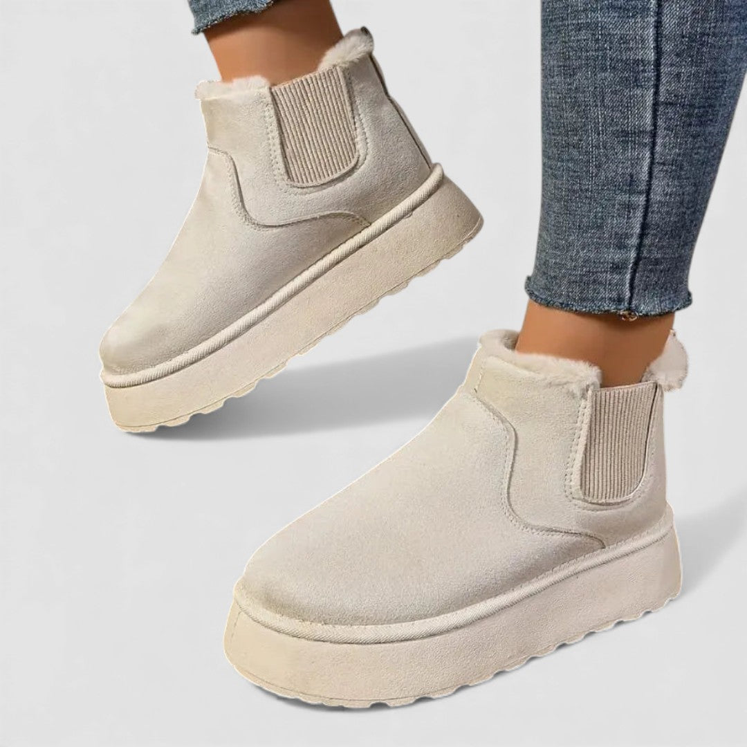 Platform Chelsea Ankle Boots for Women - Image 1